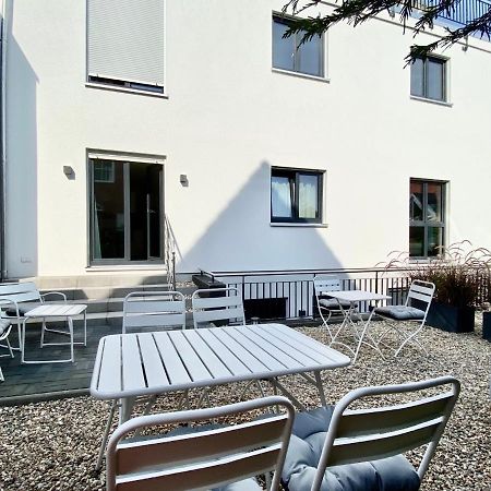 Modernes Apartment, Terrasse Und Garten Am Lilienthalpark Im Suedwesten Berlins 외부 사진