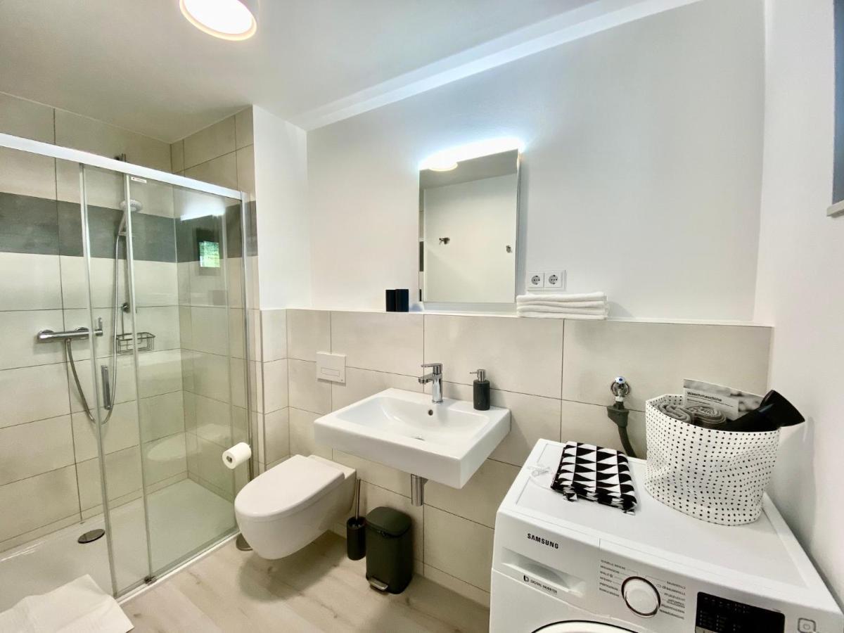 Modernes Apartment, Terrasse Und Garten Am Lilienthalpark Im Suedwesten Berlins 외부 사진