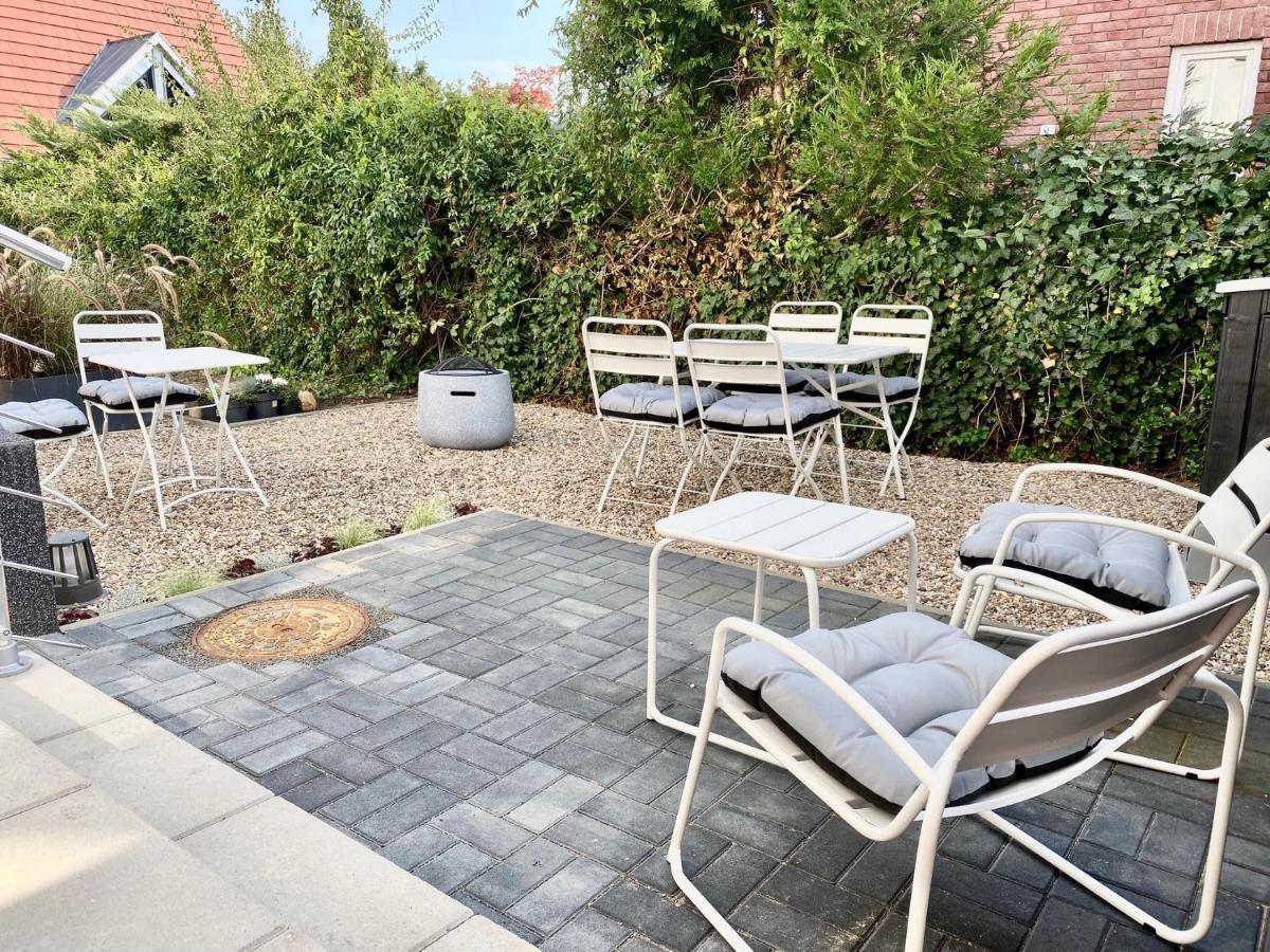 Modernes Apartment, Terrasse Und Garten Am Lilienthalpark Im Suedwesten Berlins 외부 사진